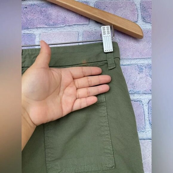 FRANK & EILEENBLACKSTONE UTILITY PANT IN ARMY GREEN 2 - Picture 8 of 13